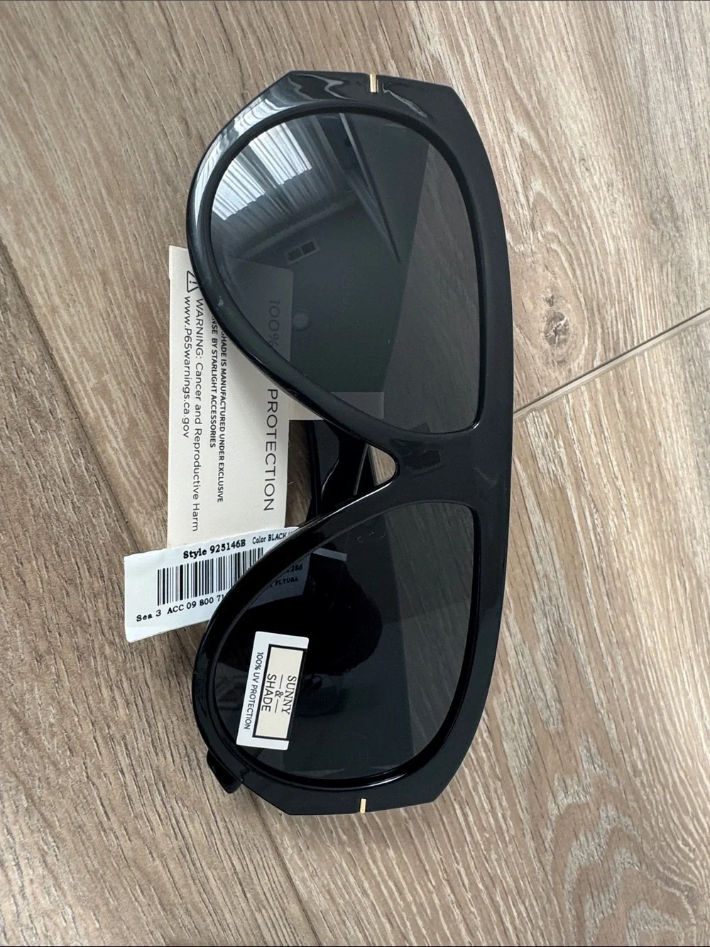Black Oversized Women's Sunglasses - Fashion Statement Shades